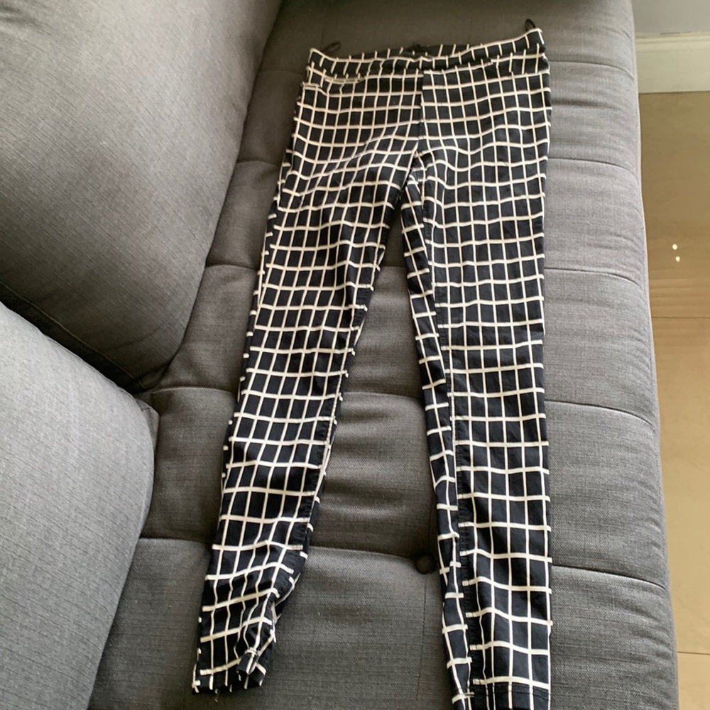 Stretch striped pants